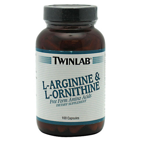 TwinLab L-Arginine & L-Ornithine 100 Caps